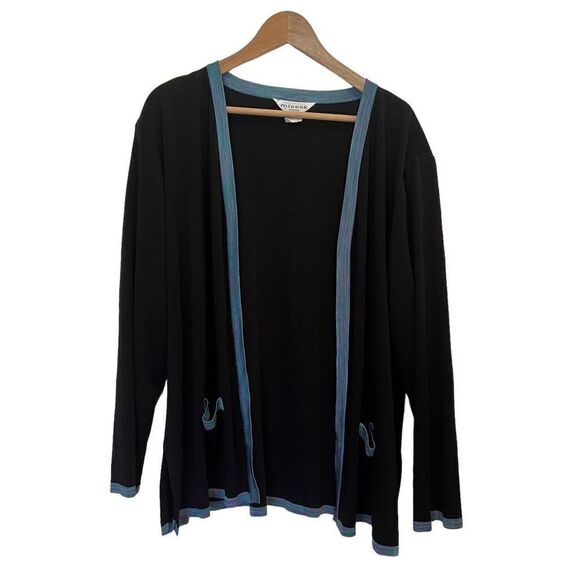 Exclusively Misook Woman Longline Open Cardigan Size 2X - Picture 1 of 7